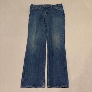 Vintage 90s Wrangler Jeans Mens 38x34 Blue Grunge Cowboy Western Rodeo 946DEN